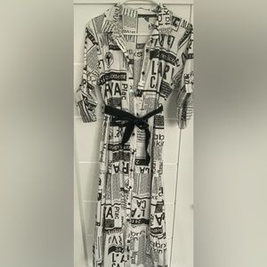 Newspaper Dress, sz L